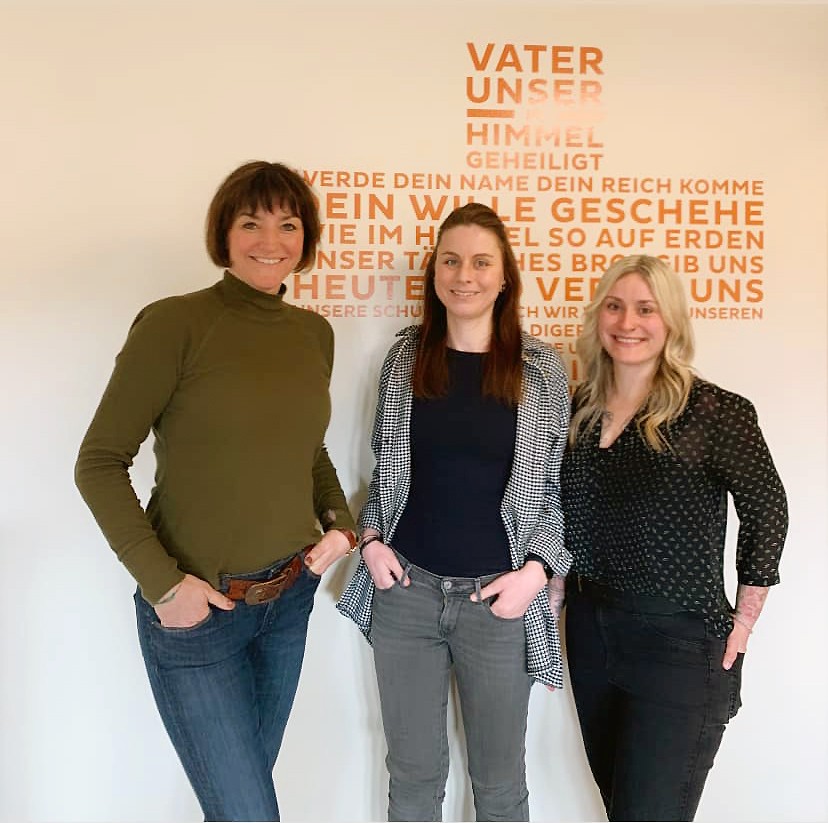 Ulrike Bauersfeld - stellvertretende Schulleiterin, Tina Kallmeyer - Schulleiterin, Lisa Hellriegel - Ganztagskoordinatorin
